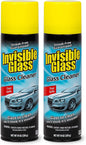 Invisible Glass 91164-2PK Premium Aerosol Glass Cleaner Spray for Car Windshields and Windows, Automotive and Home Window Cleaner, Streak-Free, Ammonia-Free, Tint-Safe – 19 oz (Pack of 2)