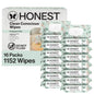 The Honest Company Multi-Use Baby Wipes, Pattern Play, 720 Count