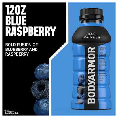 BODYARMOR Sports Drink, Strawberry Banana, Electrolyte Drink Hydration, 12 Fl Oz Bottles (8 Pack), Flavored Coconut Water with B Vitamins & Antioxidants