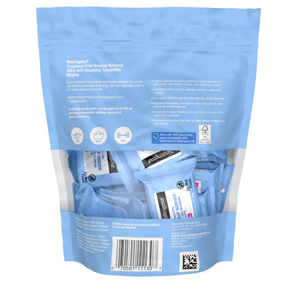 Neutrogena Makeup Remover Towelettes, Daily Single Face Towelettes, 20 Ct