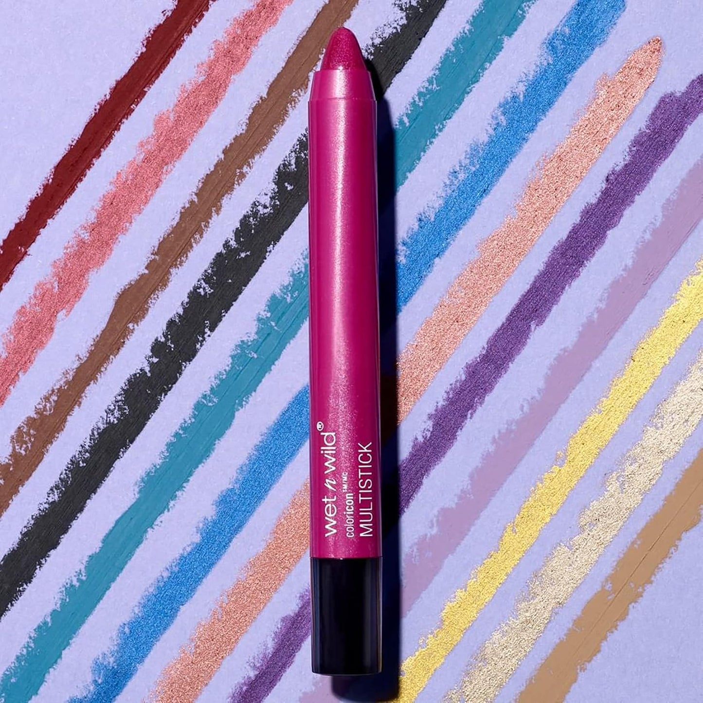 wet n wild Color Icon Cream Eyeliner Eyeshadow Multi-Stick, Moisturizing, Nourishing Velvety Cream-to-Powder Buildable & Blendable Formula, Cruelty-Free & Vegan - Brown Sugar