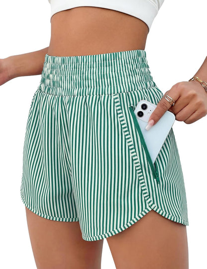BMJL 2.5" Athletic Shorts for Women Comfy High Waisted Short with Pocket
