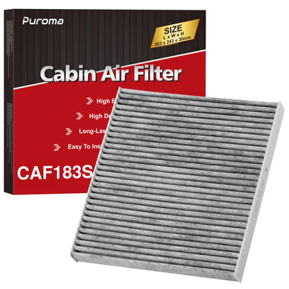 Puroma Cabin Air Filter Activated Carbon for CF11920 CP920 6043C Ford C-Max