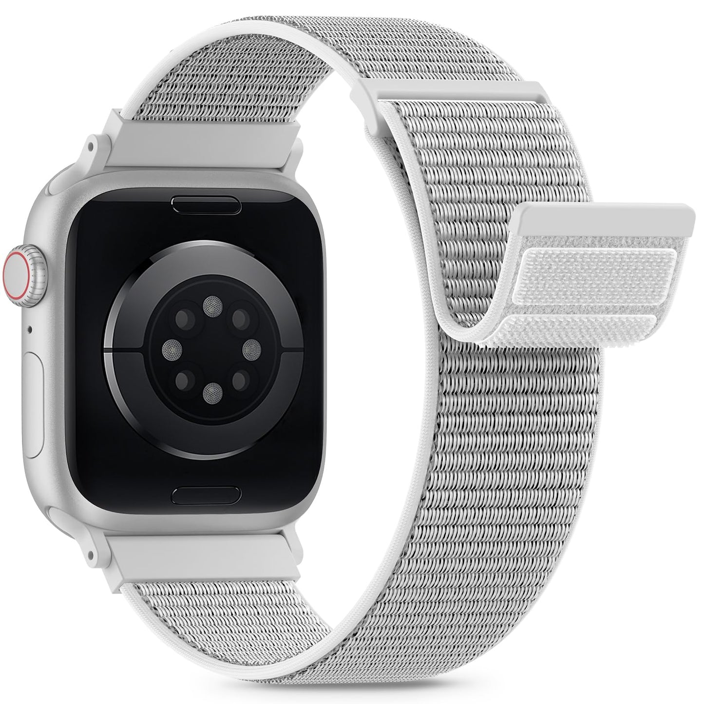 Nylon Loop Sport Band Compatible with Apple Watch Bands 38mm 40mm 41mm 42mm for Women Men, iWatch Wrist Straps for Se, Series 11 10 9 8 7, Breathable, Soft Band Ideal for Outdoor