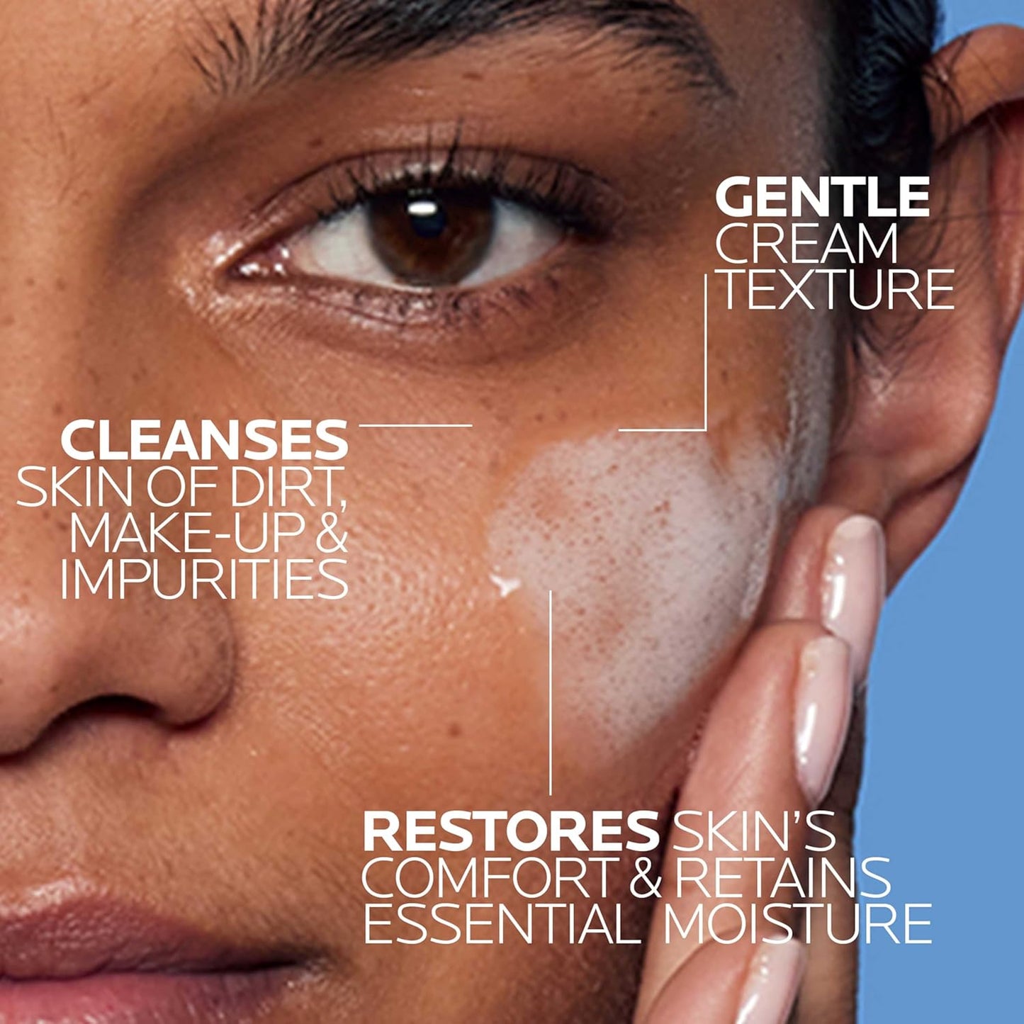 La Roche-Posay Toleriane Hydrating Gentle Facial Cleanser, with Niacinamide