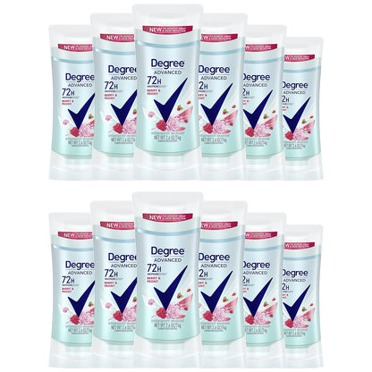 Degree Antiperspirant Deodorant Sexy Intrigue 72-Hour Sweat & Odor Protection Antiperspirant Deodorant For Women with Body Heat Activated Technology 2.6 oz (Pack of 2)