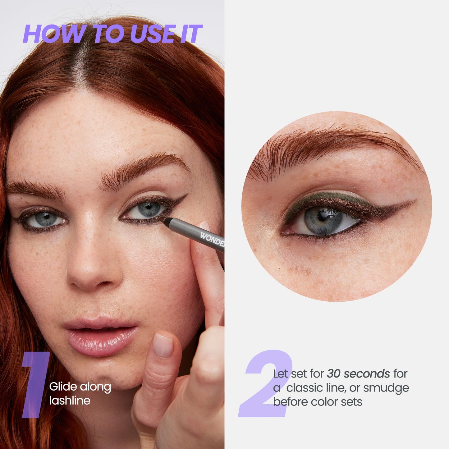 Wonderskin Eyeliner Pencil 1440 Longwear Eyeliner Waterproof & Smudge Proof