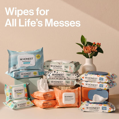 The Honest Company Multi-Use Baby Wipes, Pattern Play, 720 Count
