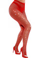 VEBZIN Sparkly Fishnets Stockings High Waist Tights for Women