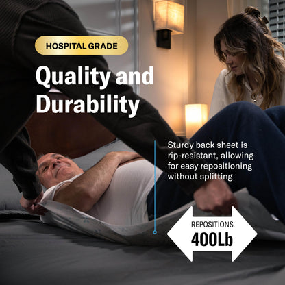 Chucks® MAX Hospital Bed Pads Disposable Adult 36 x 36 Breathable Incontinence Pads - XXX-Large Pee Pads for Adults - Heavy Duty 10X Absorbency Underpads - 400 Lbs. Patient Repositioning [20 Count]