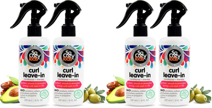 SO COZY Kids Curl Leave In Conditioner + Therapy Spray, 5.2 Fl Oz