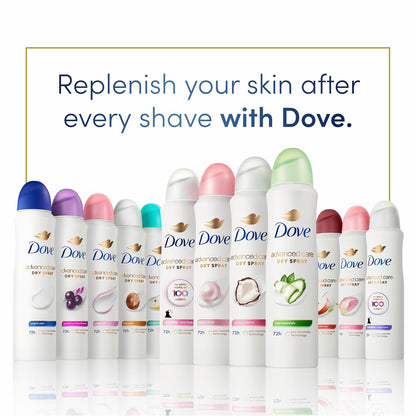 Dove Invisible Antiperspirant Dry Spray Clear Finish 3PK 3.8 oz