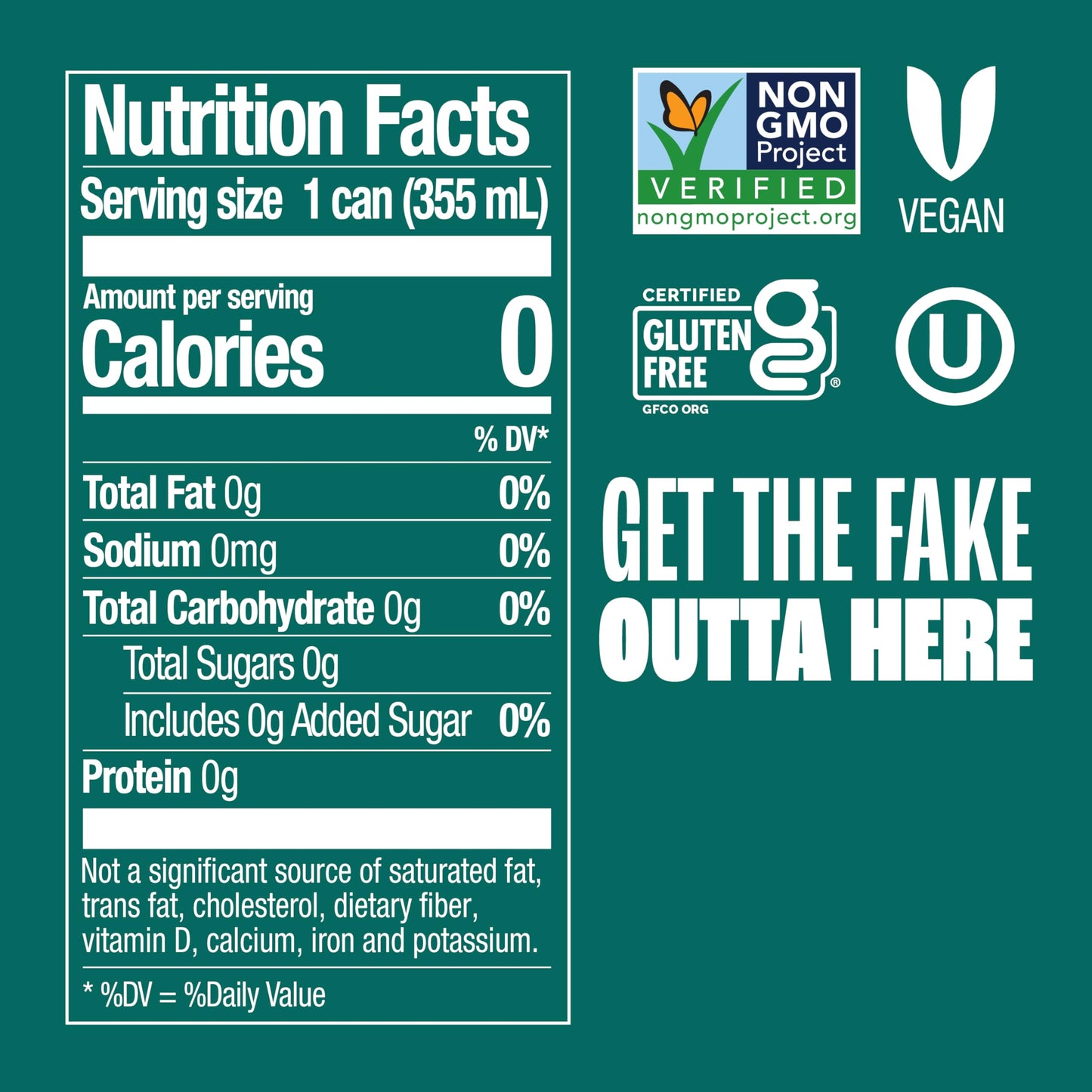 Zevia Zero Sugar Soda, Cola, 12 oz Cans (24-Pack) – Naturally Sweetened, Zero Calorie Sugar Free Soda - Non-GMO Project Verified, Gluten-Free, Vegan