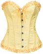 SZIVYSHI 14-Bone Overbust Corset Top
