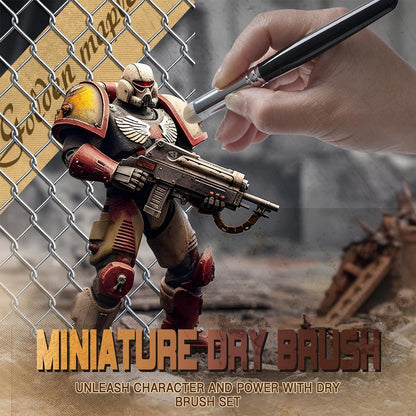 Golden Maple Detail Paint Brushes Set 10pcs
