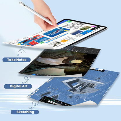 Penlike Pencil for Apple iPad 2026-2018, Fast Charge Stylus Pen for iPad