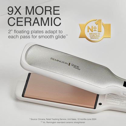 Remington Shine Therapy 1 Inch Hair Straightener, Argan Oil & Keratin