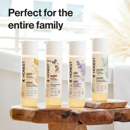 The Honest Company Shampoo & Body Wash, Tear-Free, Fragrance-Free, 10 fl oz