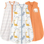 Yoofoss Baby Sleep Sack 0-6 Month 0.5TOG 100% Organic Cotton 2-Way Zipper