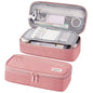 WEMATE Pencil Case, Large Storage Organizer, Makeup Bag, Teacher Must - have, Big Pencil Pouch, Marker Case for College