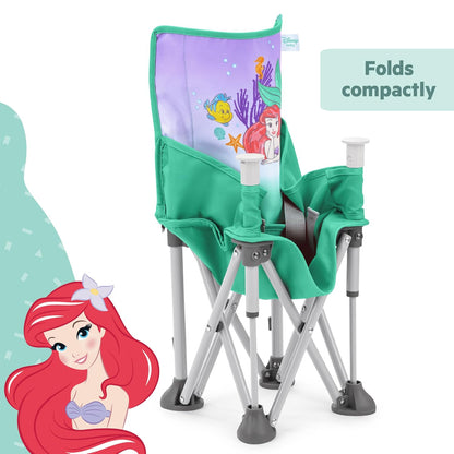 Bright Starts Pop 'N Sit Portable Booster, Indoor/Outdoor Use, Floor Seat with Feeding Tray, Teal, 6 Mos - 3 Yrs