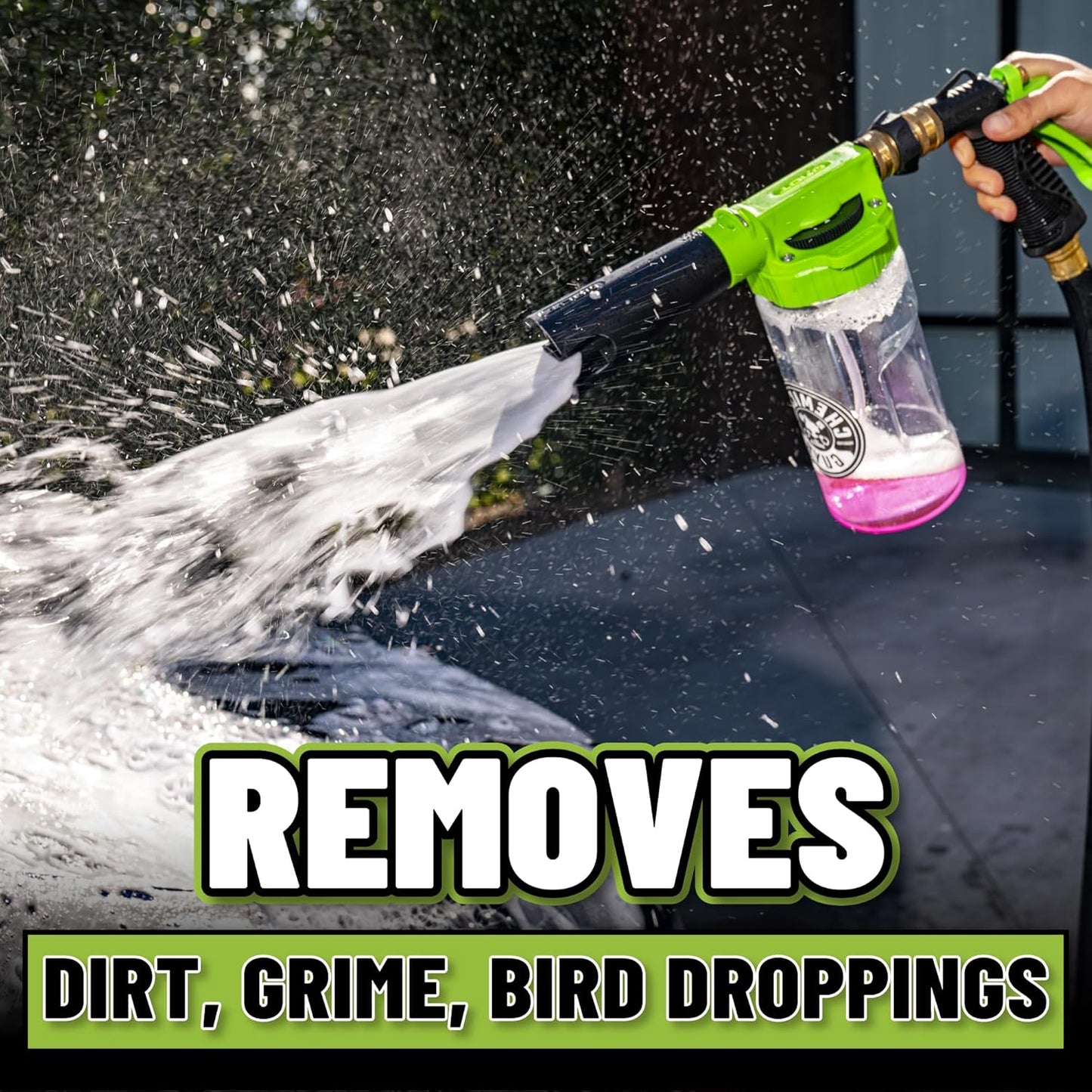Chemical Guys, TORQ Foam Blaster 6 Cannon, Garden Hose Attachment for Cars