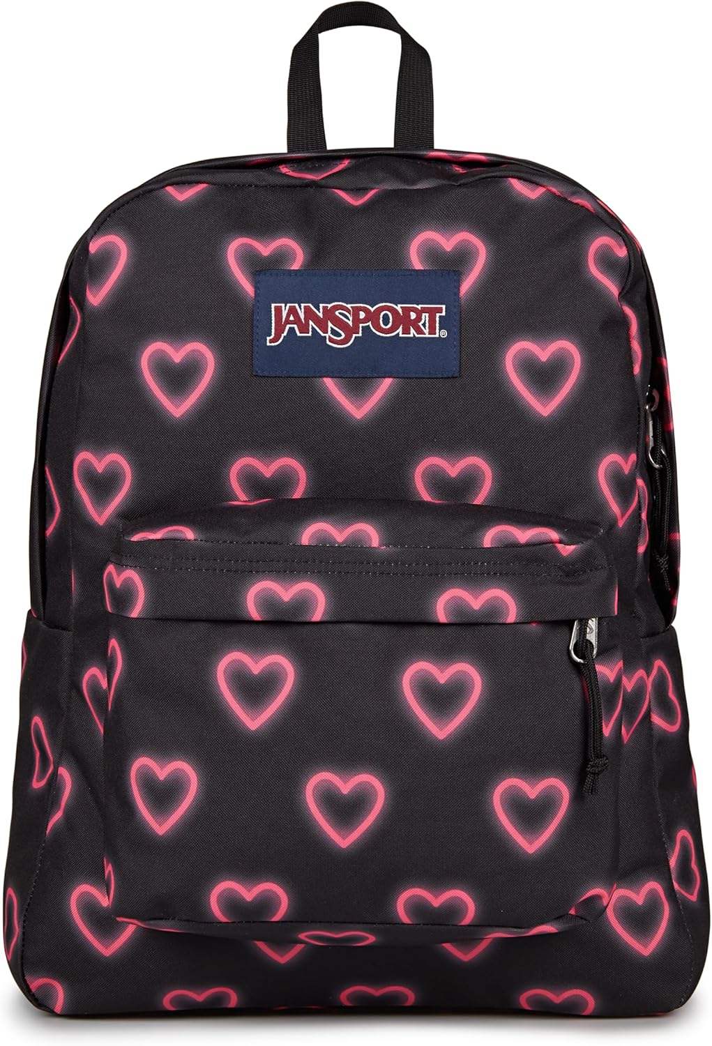 JanSport SuperBreak One Backpack - Durable, Lightweight Bookbag with 1 Main Compartment, Front Utility Pocket with Built-in Organizer - Premium Backpack, Bad Bows