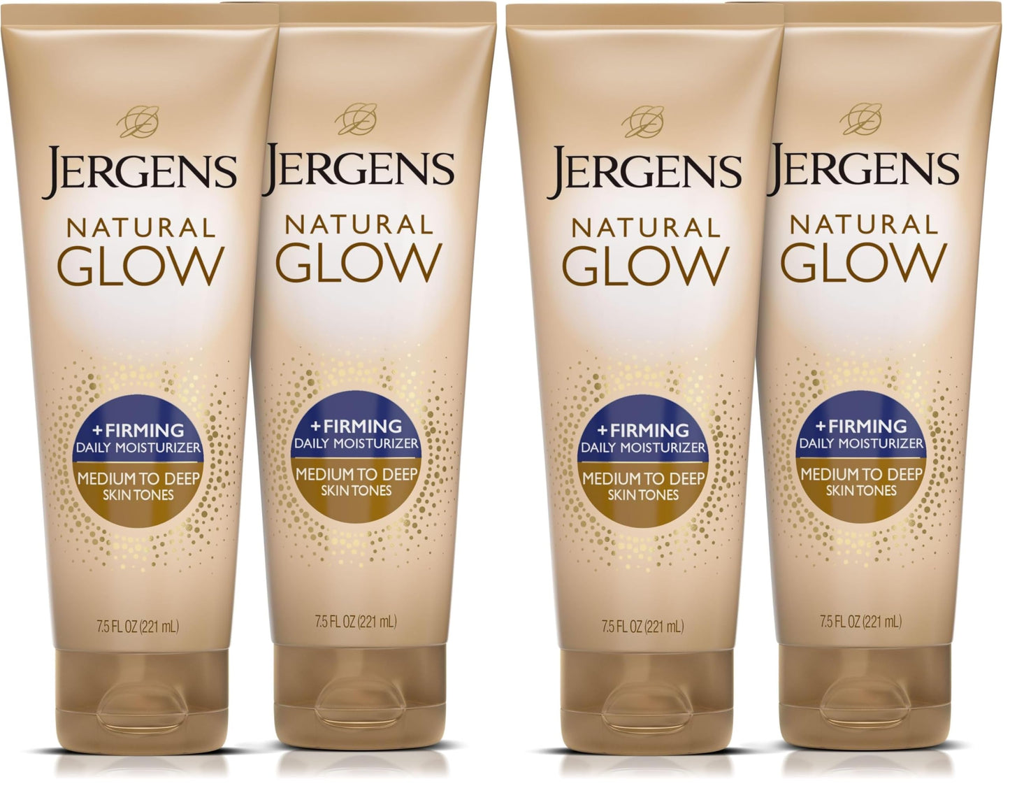Jergens Natural Glow + Firming Daily Moisturizer Medium to Tan Skin Tones 7.5oz