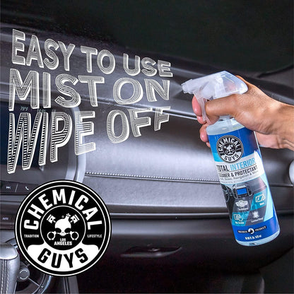Chemical Guys, Total Interior Cleaner, Protectant & Car Detailer, 16 oz
