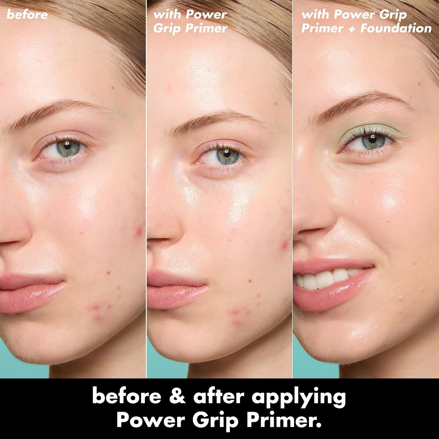 e.l.f. Power Grip Primer Mini, Gel-Based & Hydrating Face Primer for Smoothing Skin & Gripping Makeup, Moisturizing & Priming, Vegan & Cruelty-Free, Travel Size