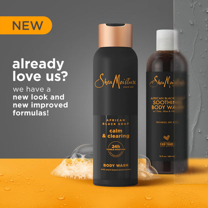 SheaMoisture Raw Shea Butter Body Wash Moisturize and Restore Deeply 18 oz