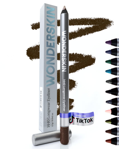 Wonderskin Eyeliner Pencil 1440 Longwear Eyeliner Waterproof & Smudge Proof