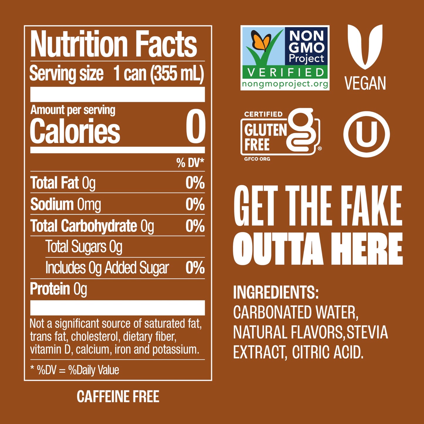 Zevia Zero Sugar Soda, Cola, 12 oz Cans (24-Pack) – Naturally Sweetened, Zero Calorie Sugar Free Soda - Non-GMO Project Verified, Gluten-Free, Vegan