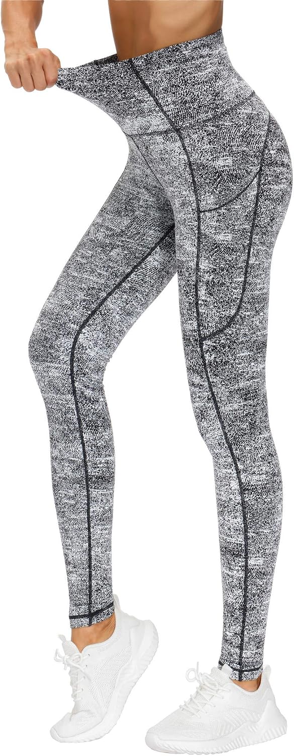 THE GYM PEOPLE Women's Thick High Waist Yoga Pants Workout Leggings