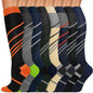 Copper Compression Socks 15-20 mmHg for Men & Women 8 Pairs – Circulation Support for Nurses, Travel, Running, Hiking, Soccer