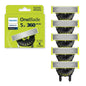 Philips Norelco OneBlade 360 Replacement Blades, 5 Pack