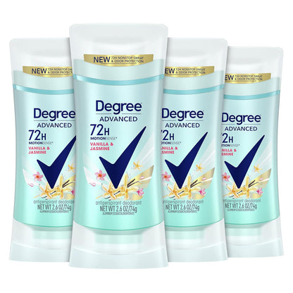 Degree Antiperspirant Deodorant Sexy Intrigue 72-Hour Sweat & Odor Protection Antiperspirant Deodorant For Women with Body Heat Activated Technology 2.6 oz (Pack of 2)