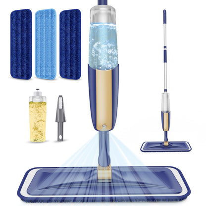 Spray Wet Mops for Floor Cleaning: Hardwood Floor Mop Refillable Dust Mop