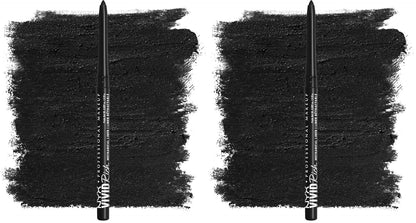 NYX PROFESSIONAL MAKEUP Mechanical Eye Pencil,Vivid Rich Mechanical, Creamy Retractable Eyeliner - Always Onyx, Black Eyeliner