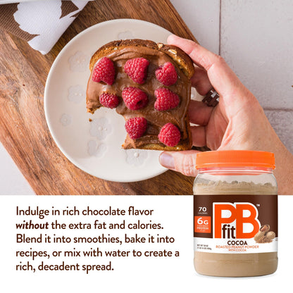 PBfit Classic Peanut Butter Powder 30 Oz, Peanut Spread with 8g Protein