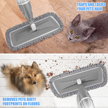 Microfiber Spray Mops for Floors Cleaning: Wet Dry Mop Hardwood Floor Mops