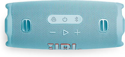 JBL Charge 6 Portable Bluetooth Speaker, Waterproof, Drop-Proof - Teal