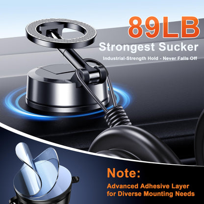 Qifutan Dash Mounted Holders Phone Holders for Your Car Phone Mount for Car Windshield Dashboard Air Vent Universal Desk Mounts Hands Free Automobile Cell Phone Holder Fit for iPhone Smartphone