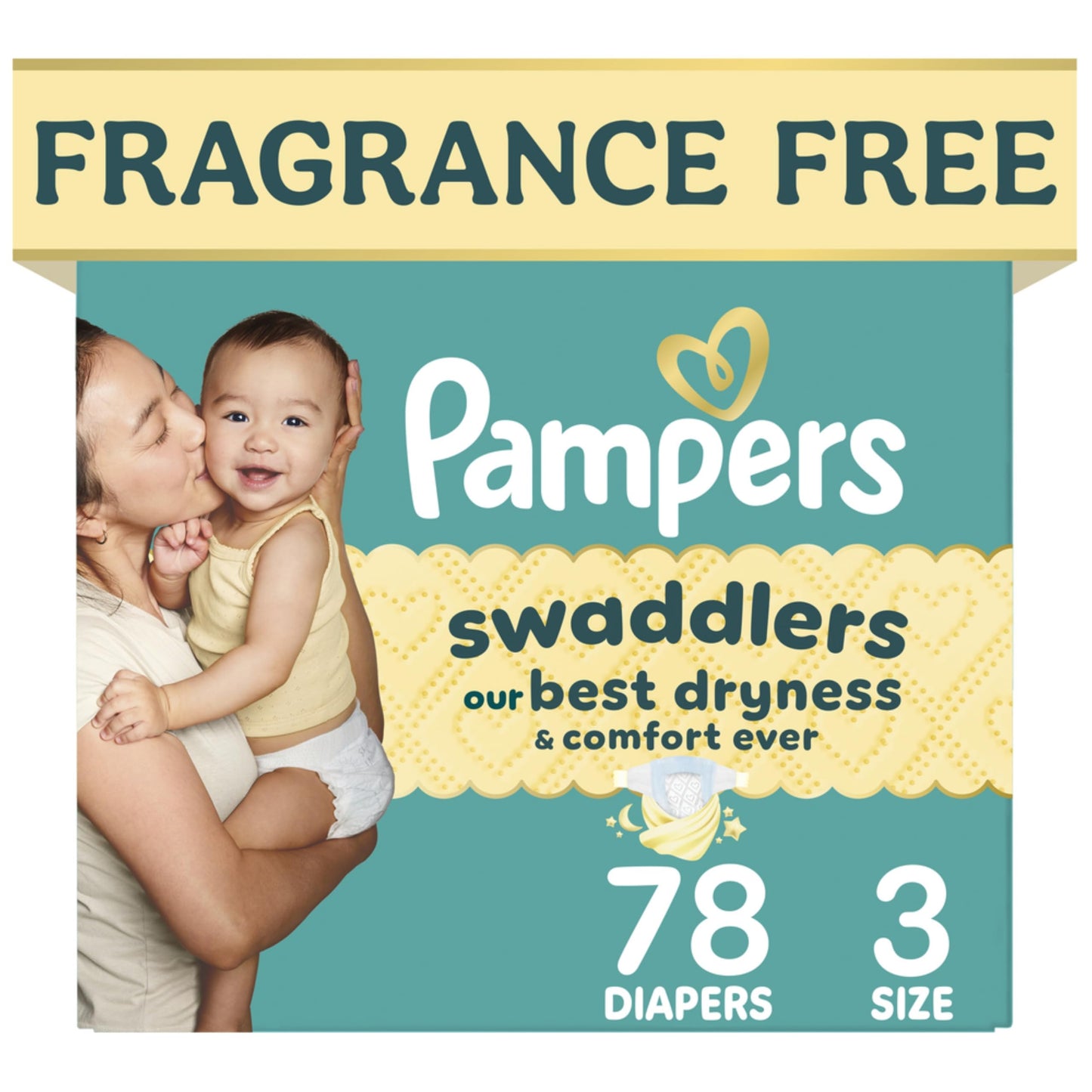 Pampers Swaddlers Baby Diapers, Size 5, 132 Count
