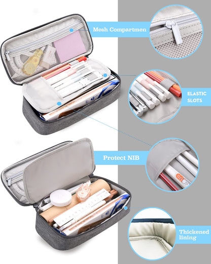 YOKUMA Pencil Case Big Capacity Pencil Pouch Bag Box for Girls Boys Gift