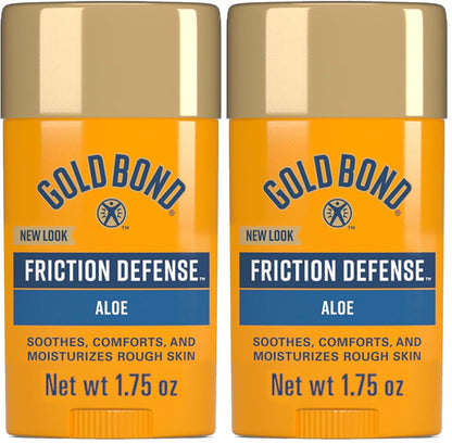 Gold Bond Friction Defense Stick, Anti Chafing Stick with Aloe, 1.75 oz.