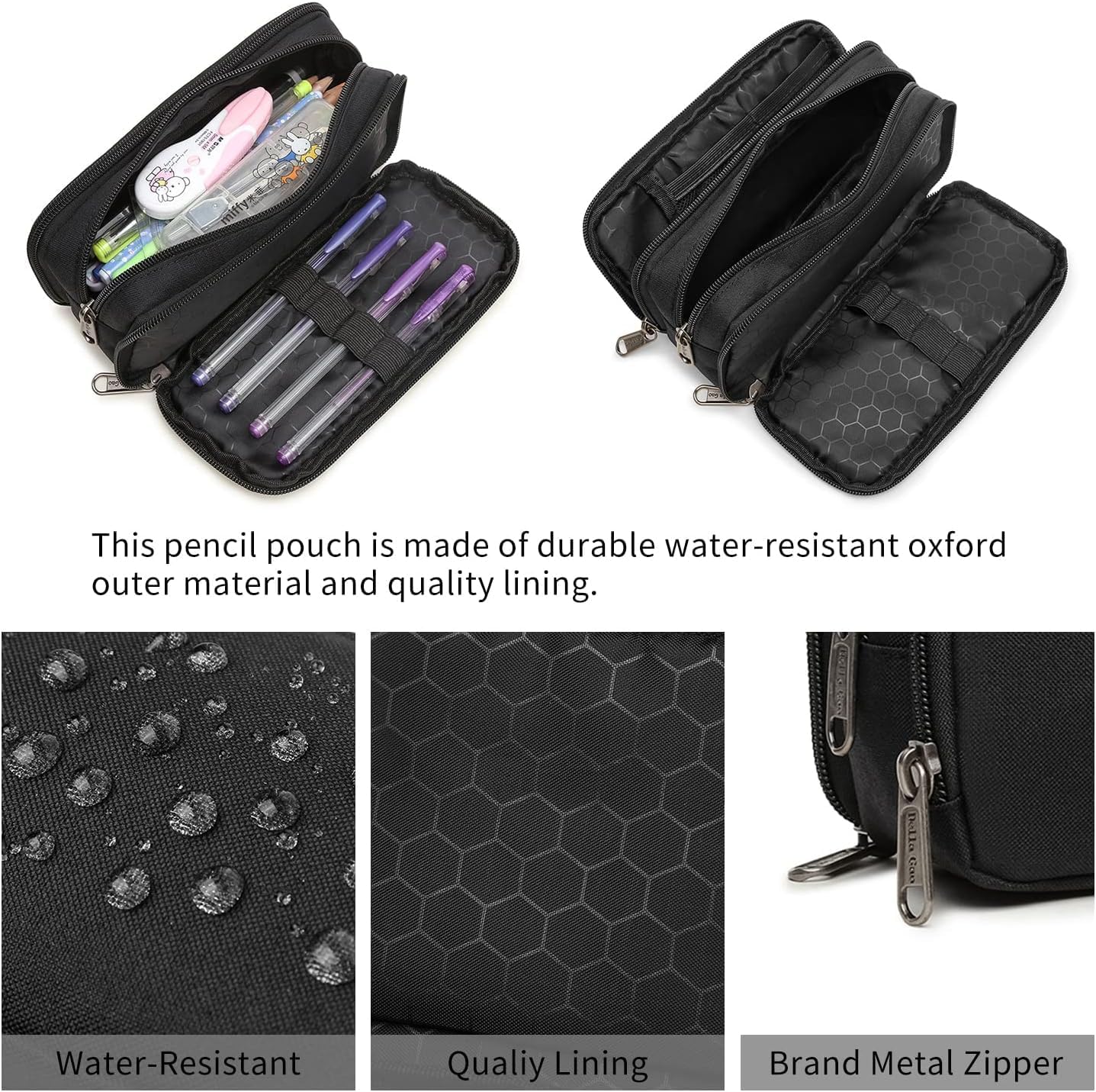 Della Gao Pencil Case Small Pencil Pouch Aesthetic Pencil Box