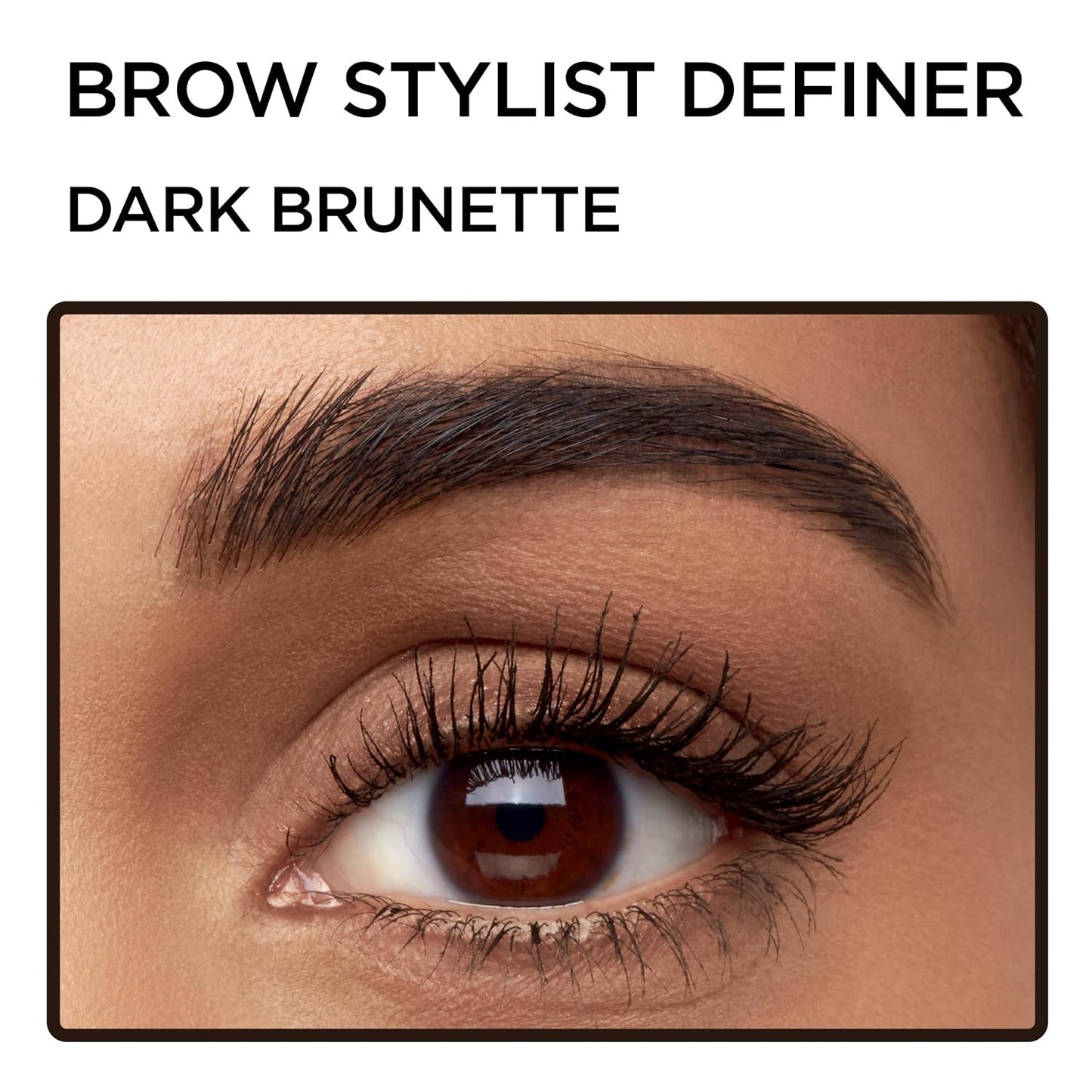 L'Oreal Paris Makeup Brow Stylist Definer Waterproof Eyebrow Pencil, Ultra-Fine Mechanical Pencil, Draws Tiny Brow Hairs and Fills in Sparse Areas and Gaps, Brunette, 0.003 Ounce (Pack of 2)