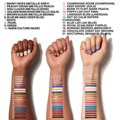 wet n wild Color Icon Cream Eyeliner Eyeshadow Multi-Stick, Moisturizing, Nourishing Velvety Cream-to-Powder Buildable & Blendable Formula, Cruelty-Free & Vegan - Brown Sugar