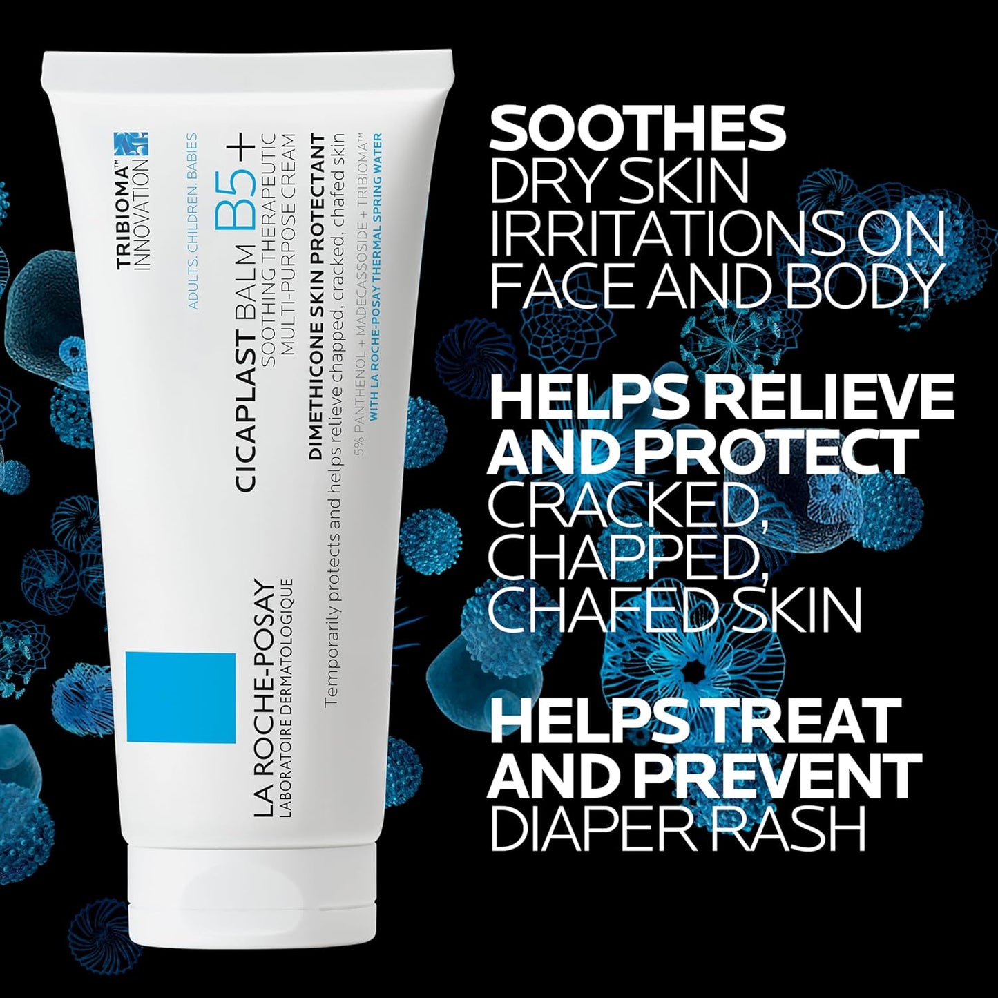 La Roche-Posay Cicaplast Balm B5, Barrier Repair Cream for Dry Skin